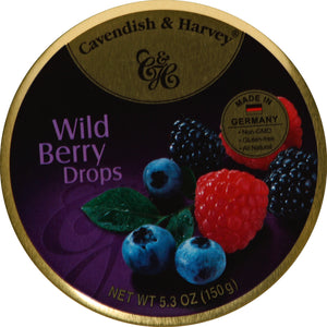 Cavendish & Harvey Confectionery Drops Wild Berry 12/5.3 OZ [UNFI #1154699] [ebt]