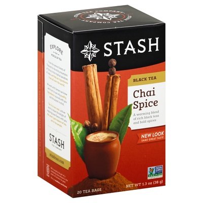 Stash Tea Black Tea Chai Spice Bags 6/20 Bag [UNFI #0504837] [ebt]