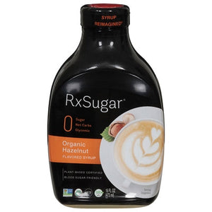 Rxsugar Syrup Organic Hazelnut 6/16 OZ [UNFI #2868412] [ebt]