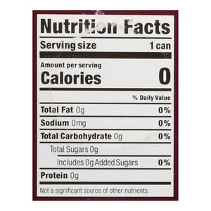 Nixie Sparkling Water Sparkling Water Black Cherry Lime 3/8/12 OZ [UNFI #2910727] [ebt]