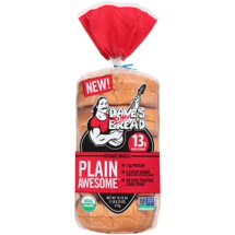 Daves Killer Bread Plain Awesome Bagel 10/16.75 OZ [UNFI #2592285] [ebt]
