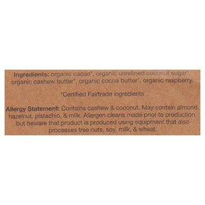 Hu Dark Chocolate Organic Cashew Butter + Raspberry 70% Cacao 12/2.1 OZ [UNFI #2739647] [ebt]