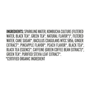 Kevita Kombucha Pineapple Peach 6/15.2 OZ [UNFI #2266302] [ebt] D