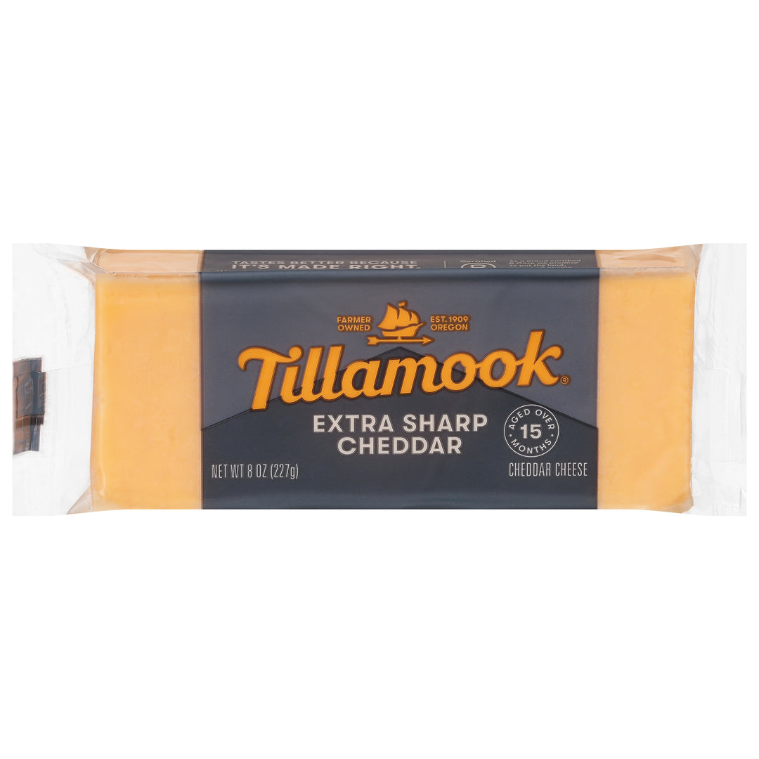 Tillamook Cheese Extra Sharp Cheddar 12/8 OZ [UNFI #2641025] [ebt]