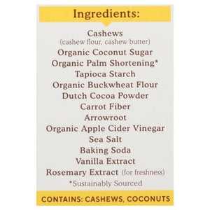 Simple Mills Sandwich Cookies Cocoa Cashew Creme 8/6.7 OZ [UNFI #2842490] [ebt]