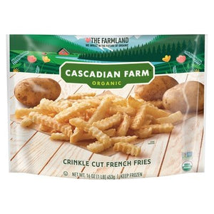 Cascadian Farm French Fries Crinkle Cut 12/16 OZ [UNFI #282848] [ebt]