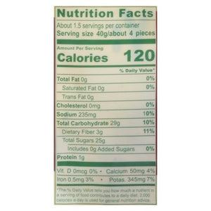 Solely Pineapple Rings Organic Spicy 8/2.2 OZ [UNFI #2565380] [ebt]