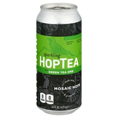 Hoplark Hoptea Hop Tea Sparkling The Green Tea One 12/16 OZ [UNFI #2465185] [ebt] D