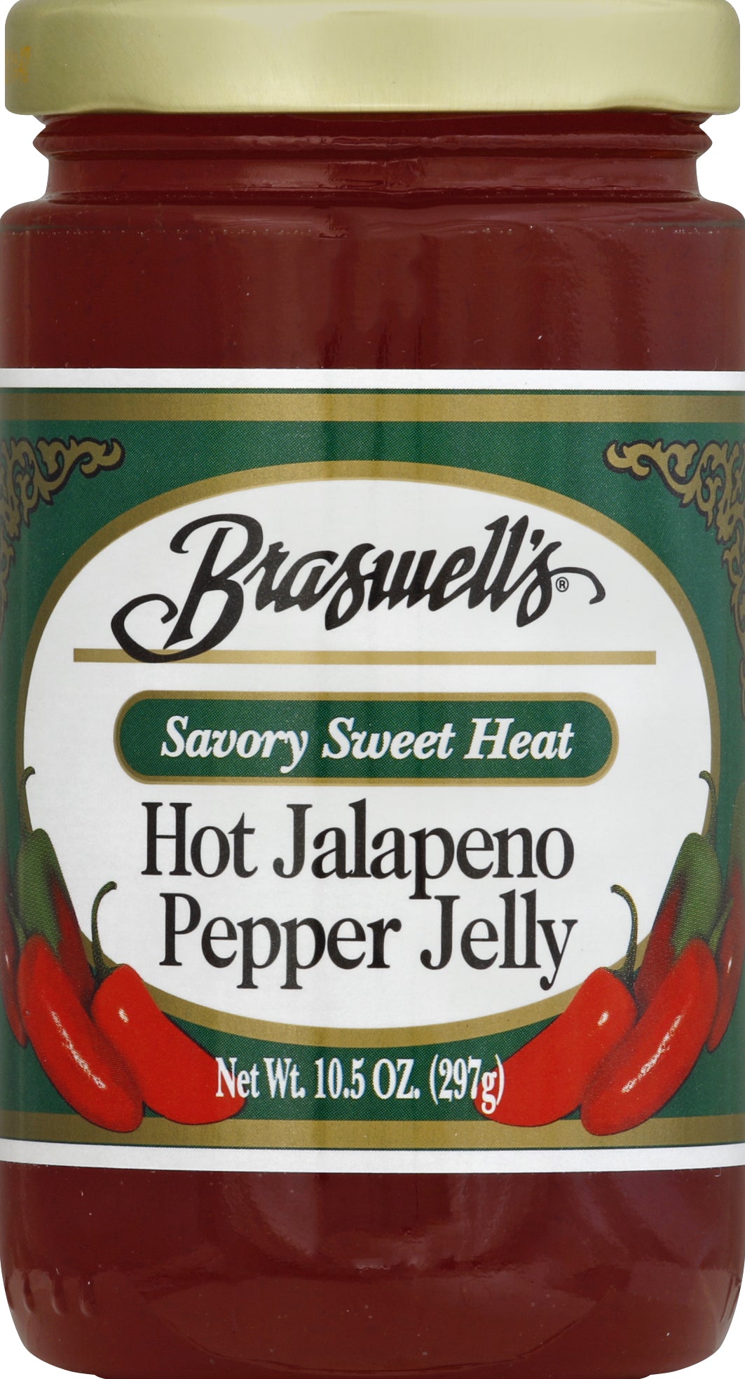 Braswells Jelly Hot Jalapeno Pepper 6/10.5 OZ [UNFI #0815308] [ebt]