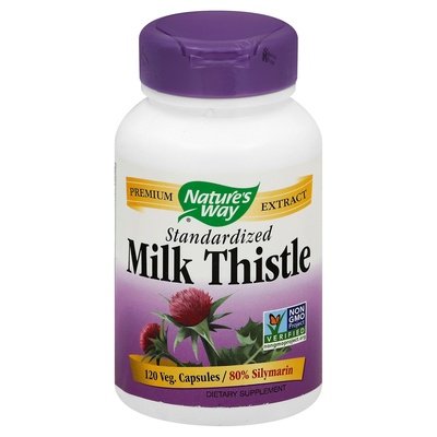 Natures Way Milk Thistle Standardized Veg. Capsules 120 Vcap [UNFI #0784223]