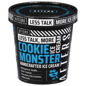 Afters Ice Cream Ice Cream Cookie Monster Handcrafted 8/16 FZ [UNFI #3015195] [ebt]