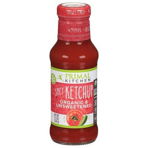 Primal Kitchen Ketchup Organic & Unsweetened Spicy 12/11.3OZ [UNFI #2366516] [ebt]