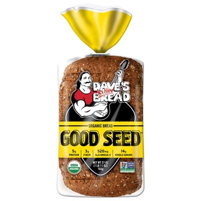 Daves Killer Bread Bread Organic Good Seed 8/27 OZ [UNFI #1605732] [ebt]