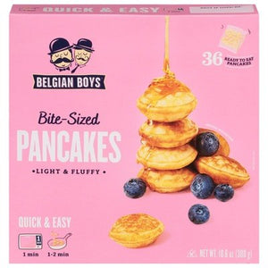 Belgian Boys Pancakes Bite-Sized 6/10.6 OZ [UNFI #2650240] [ebt]