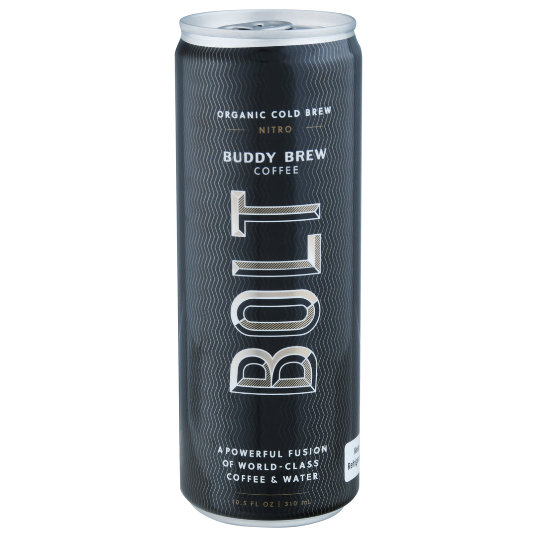Buddy Brew Coffee Coffee Organic Cold Brew Bolt 8/10.5 FZ [UNFI #2383883] [ebt]