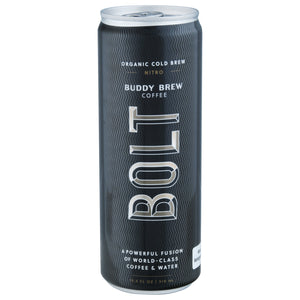 Buddy Brew Coffee Coffee Organic Cold Brew Bolt 8/10.5 FZ [UNFI #2383883] [ebt]