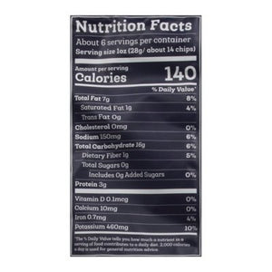 Siete Potato Chips Queso Kettle Cooked 6/5.5 OZ [UNFI #2796696] [ebt]