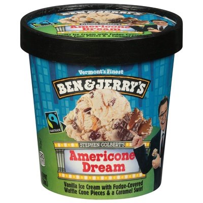 Ben & Jerrys Ice Cream Americone Dream 8/PINT [UNFI #924431] [ebt]