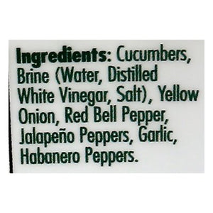 Grillos Pickles Pickle De Gallo Medium Thick & Chunky 6/14 OZ [UNFI #2703247] [ebt]