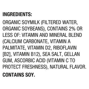 Silk Soymilk Organic Unsweet 6/64 OZ [UNFI #0362525] [ebt]