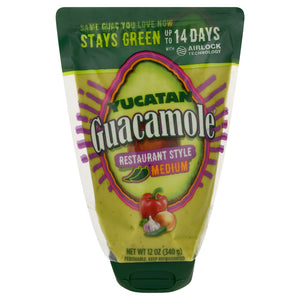 Yucatan Guacamole Medium Restaurant Style 6/12 OZ [UNFI #2665677] [ebt]