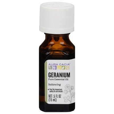 Aura Cacia Pure Essential Oil Balancing Geranium 1/.5 OZ [UNFI #620260] T