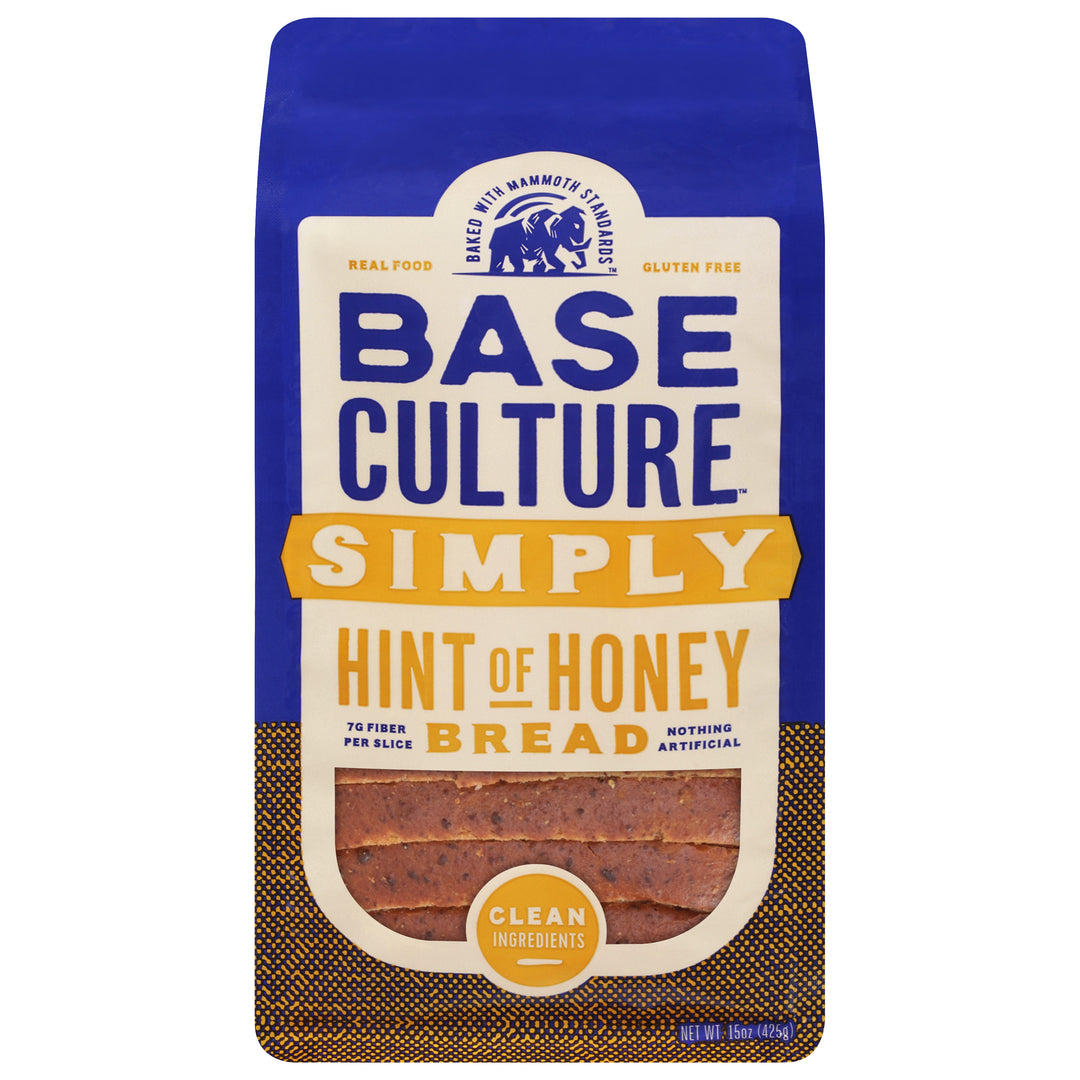 Base Culture Bread Hint of Honey 6/15 OZ [UNFI #3124286] [ebt]