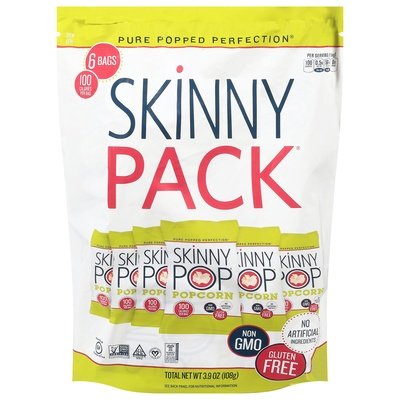 Skinnypop Popcorn Popcorn Skinny Pack 10/6/.65 OZ [UNFI #1162502] [ebt]