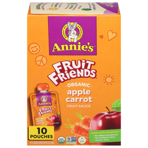 Charles & Alice Fruit Sauce Organic Apple Carrot 4/10/3.2 Z [UNFI #3111960] [ebt]