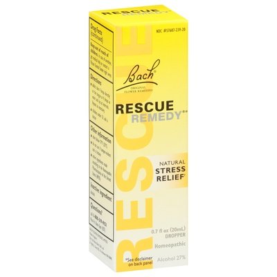 Bach Flower Essences Stress Relief Natural Dropper 1/20 ML [UNFI #580274] T