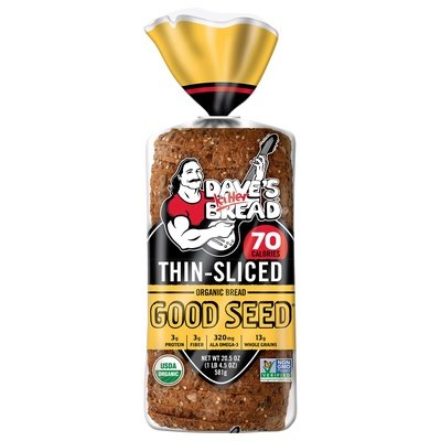 Daves Killer Bread Bread Organic Thin-Sliced Good Seed 10/20.5 OZ [UNFI #1687276] [ebt]