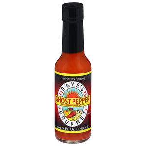 Daves Gourmet Hot Sauce Naga Jolokia Ghost Pepper Insane++ 6/5 FZ [UNFI #3172087] [ebt]