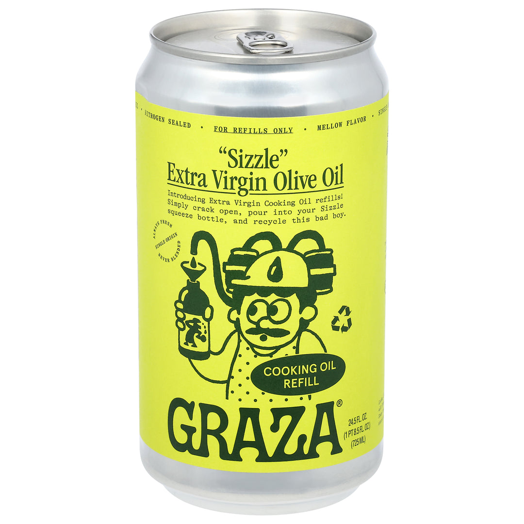 Graza Olive Oil Extra Virgin Sizzle 6/24.5 FZ [UNFI #3039401] [ebt]