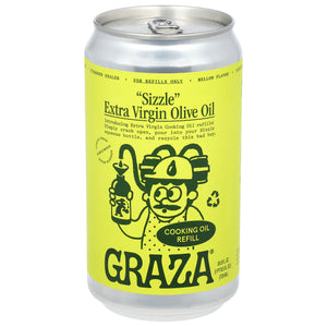 Graza Olive Oil Extra Virgin Sizzle 6/24.5 FZ [UNFI #3039401] [ebt]