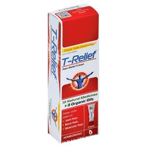 T-Relief-Medinatura Pain Relief Cream 4 OZ [UNFI #1641240] T