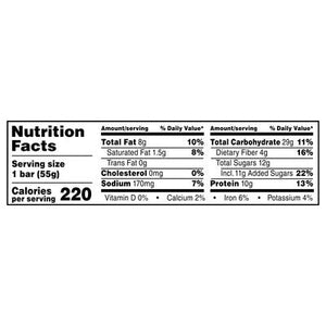 Rxbar Protein Bar Nut Butter & Oat Honey Cinnamon Peanut Butter 12/1.9 OZ [UNFI #2836856] [ebt]