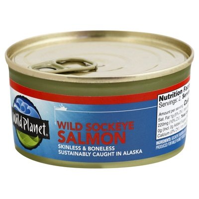 Wild Planet Salmon Wild Sockeye 12/6 OZ [UNFI #0188417] [ebt]