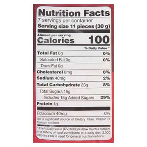 Panda Licorice Licorice Strawberry 6/7 OZ [UNFI #2789014] [ebt]