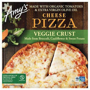 Amys Pizza Veggie Crust Cheese 8/9.1 OZ [UNFI #2537405] [ebt]