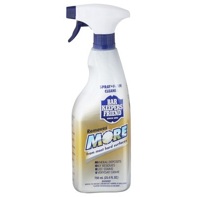 Bar Keepers Friend Spray + Foam Cleaner 6/25.4 OZ [UNFI #2321115] T