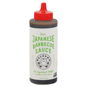 Bachans Barbecue Sauce Japanese Yuzu 6/17 OZ [UNFI #2807402] [ebt]
