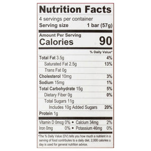 Aldens Organic Fruit Cream Bar New School Orange Cream 12/4/3 OZ [UNFI #2204725] [ebt]