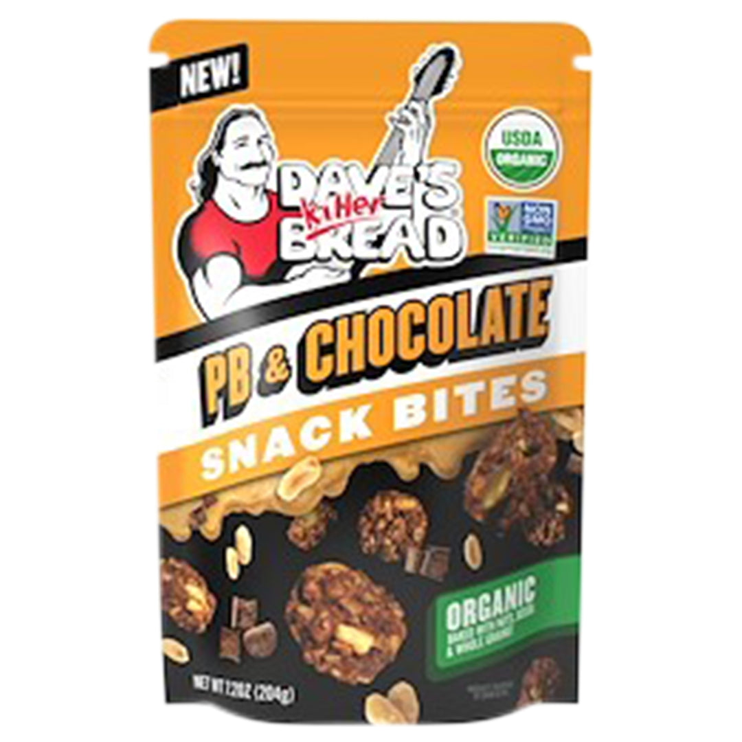 Daves Killer Bread Heavenly Honey Nut Crunchy Snack Bites Honey Organic Snacks 6/7.2 OZ [UNFI #2967099] [ebt]