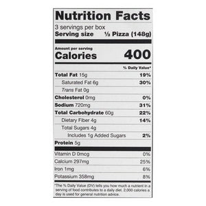 Daiya Pizza Gluten-Free Thin Crust Cheeze Lovers 8/15.7 OZ [UNFI #1743343] [ebt]
