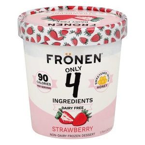 Fronen Frozen Dessert Non-Dairy Strawberry 8/1 PINT [UNFI #2421857] [ebt]