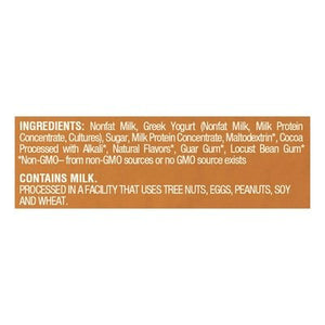 Yasso Yogurt Bars Greek Chocolate Fudge 4 Packs 8/4/3.5 OZ [UNFI #1592286] [ebt]