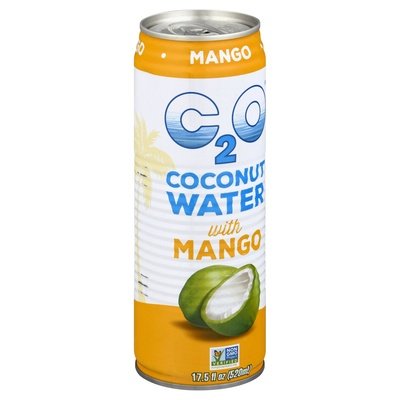 C2O Coconut Water Mango 12/17.5 OZ [UNFI #2150381] [ebt]