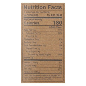 Hu Dark Chocolate Organic Cashew Butter + Pure Vanilla Bean 70% Cacao 12/2.1 OZ [UNFI #2739605] [ebt]