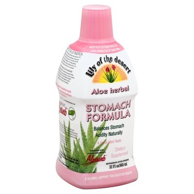 Lily Of The Desert Stomach Formula Fresh Mint Taste 32 OZ [UNFI #0938340]