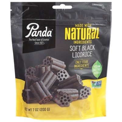 Panda Licorice Licorice Soft Black 12/7 OZ [UNFI #2821445] [ebt]